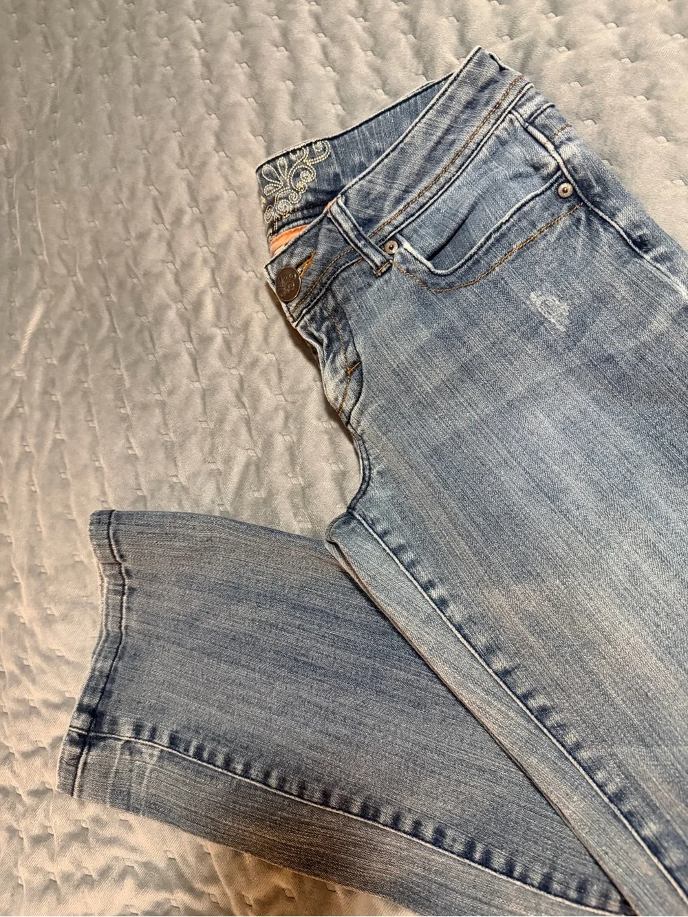 refuge bootcut Light Blue Jeans 7R #48 - Picture 13 of 13